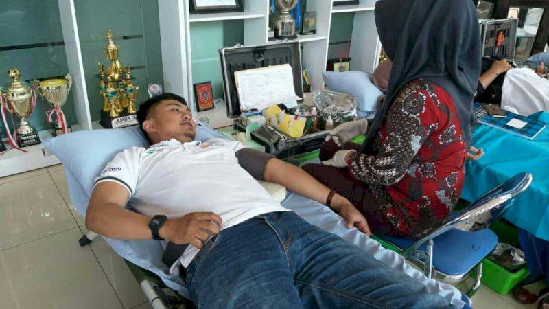 Gelar Aksi Sosial Donor Darah, Pelindo IV Target 150 Kantong Darah