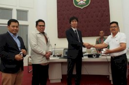 Terima Profesor Jepang, Judas: Semoga Memberi Manfaat Bagi Kota Palopo