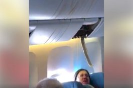 Bagasi Atas Penuh Darah, Ini Video Situasi Kabin Turkish Airlines Pasca Turbulensi