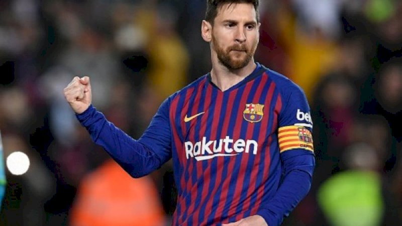 Lionel Messi. (Foto: Twitter Opta)