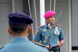 Danyonmarhanlan Jadi Irup, Lantamal VI Doakan Prajurit TNI yang Gugur di Papua