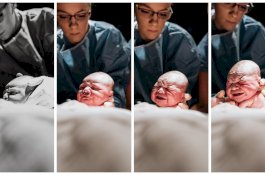 Fotografer Foto Dirinya Melahirkan