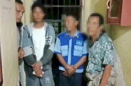 Lagi Asyik Main Judi, Tiga Pelaku Sempat Melarikan Diri Diringkus Polisi