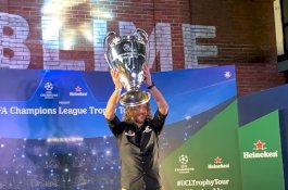 Dikawal Puyol, Trofi Liga Champions 