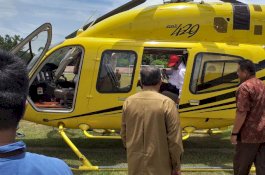 Cuaca Tak Bagus, Heli yang Ditumpangi Mentan Mendadak Turun di Sidrap