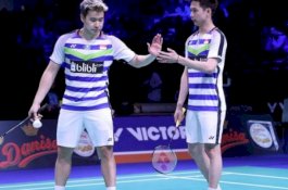 Kevin/Marcus Tetap Ranking 1 Dunia Meski Kalah di All England