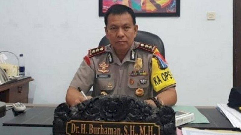 Kapolres Barru, AKBP Burhaman