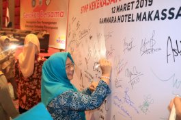 Puspawati Husler Hadiri Gerakan Bersama PPKTP dan TPPO