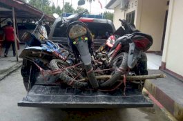 Bubarkan Judi Sabung Ayam, Polisi di Luwu Utara Amankan Lima Unit Motor