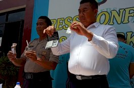 Dua Bulan, Polres Gowa Tangkap 50 Pelaku Penyalahgunaan Narkoba