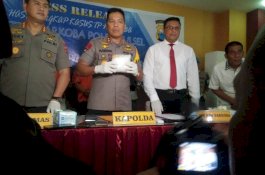 Polda Sulsel Gagalkan Narkoba 1 Kg Asal Malaysia