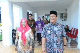 Wabup Lutim Sambut Hangat Ketua Pengadilan Tinggi Agama Sulselbar