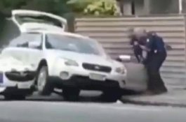 Video Detik-detik Polisi Hero Jatuhkan Penembak Brutal Jemaah Masjid Al Noor