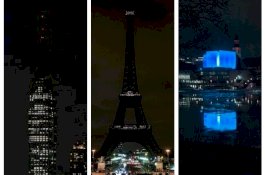 Hormati Korban Christchurch, New York Padamkan Empire State, Paris Gelapkan Menara Eiffel