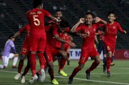 Timnas Indonesia U-23 Bantai Bali United 3-0