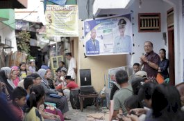 Temu Sapa dengan Warga Mariso, Abd Kadir Mau Siapkan Rumah Juang
