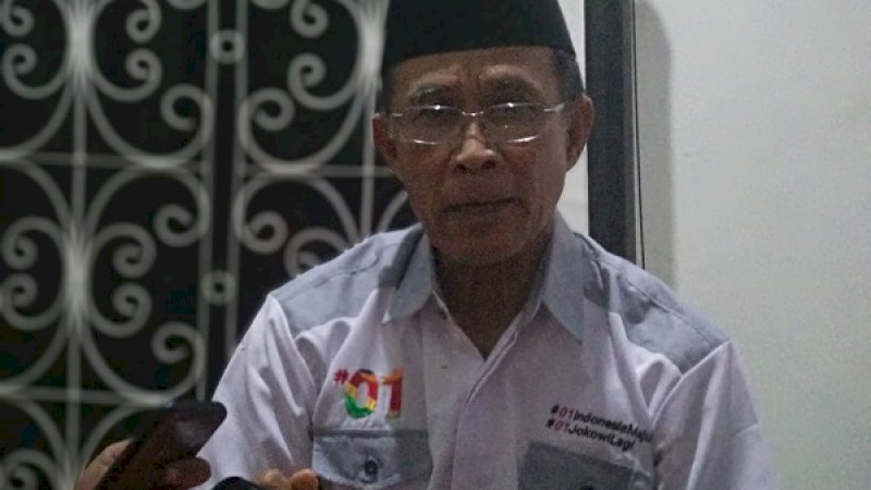 Ketua Tim Kampanye Daerah (TKD) Jokowi-Ma'ruf Amin di Sulawesi Selatan, Syamsul Bachri.