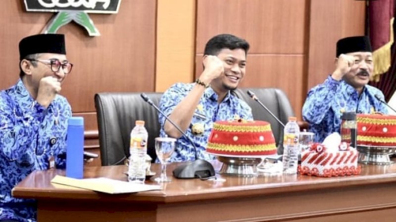 Kepalkan Tangan dan Teriak 'Rewako', Ini Maknanya Bagi Bupati Gowa