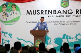 Bupati Luwu Timur Buka Musrenbang RKPD 2020