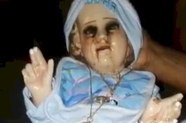 Patung Bayi Yesus 'Menangis Darah', Warga Sebut Pesan dari Tuhan