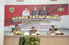 Di Hadapan Kapolda Sulsel, Bupati Barru Beberkan Situasi Jelang Pemilu