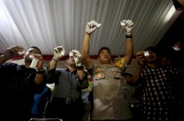 Polisi Tangkap Pengedar dan Bandar Narkoba di Makassar