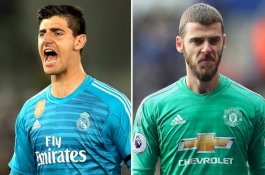 Masih Ngebet De Gea, Real Madrid Sodorkan Courtois ke MU