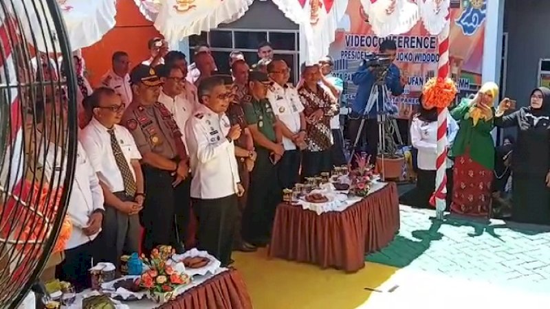 Lewat Video Conference, Wali Kota Parepare Titip Pesan Buat Jokowi
