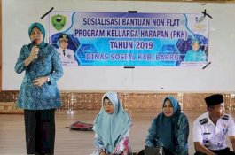 Desa Harapan Gelar Sosialisasi Bantuan Non Flat Program Keluarga Harapan