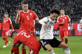Hasil Laga Persahabatan: Diwarnai Kartu Merah, Jerman 1-1 Serbia