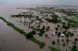 Ibu dan Bayinya Terperangkap di Pohon Akibat Banjir