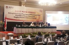 Rekapitulasi Pemilih Pindahan di Sulsel: 17.126 Pemilih Masuk, 22.163 Keluar