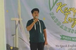 Kampoeng Inggris Dikomandoi Rafly Bachtiar Berjalan Sukses, Wabup Sidrap Kagum