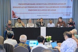 Wagub Sulsel Gagas Pengiriman Darah dan Vaksin ke Daerah Terpencil Pakai Drone
