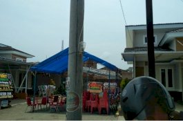 Ini Foto Rumah Pelaku dan Korban, Hanya Dipisahkan Jalan Batako