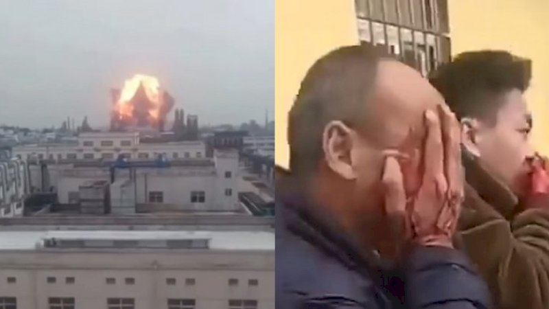 64 Orang Tewas dalam Ledakan Pabrik Kimia di China