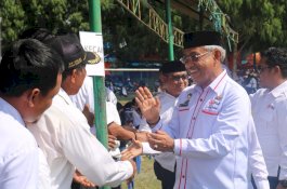 Bupati Husler Lantik Brigade Kemanusiaan DDS PMI Luwu Timur