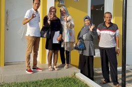 GMTD Serahkan 25 Unit Rumah Cluster Vinca Tahap 1