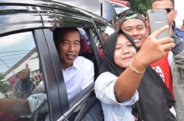 Jokowi: Senang Sekali Tiba di Banyuwangi, Tak Tahu Apa Sebabnya