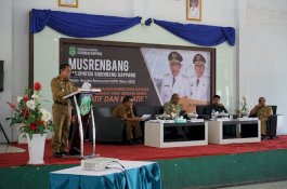 Buka Musrenbang Kabupaten, Wabup Sidrap Harapkan Ini