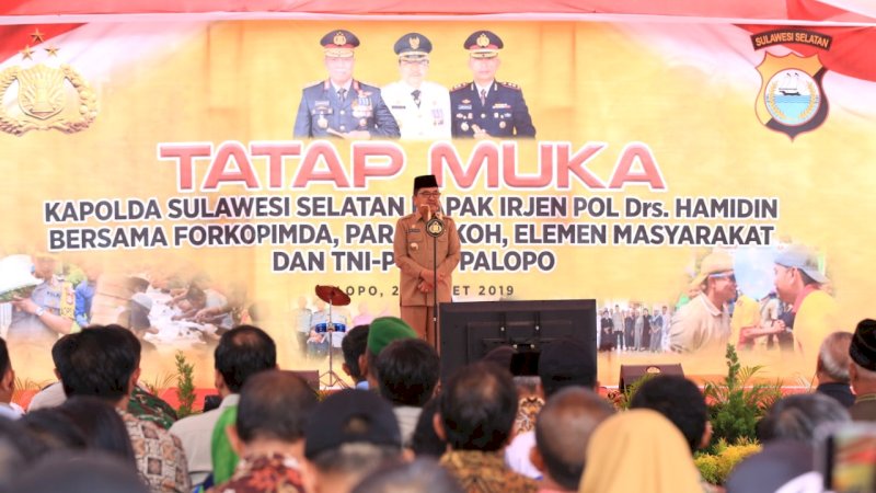 Tatap Muka dengan Kapolda Sulsel, Wali Kota Palopo Kenalkan Program Anti Terorismenya
