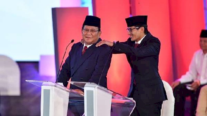 Prabowo Subianto dan Sandiaga Uno (Antara)