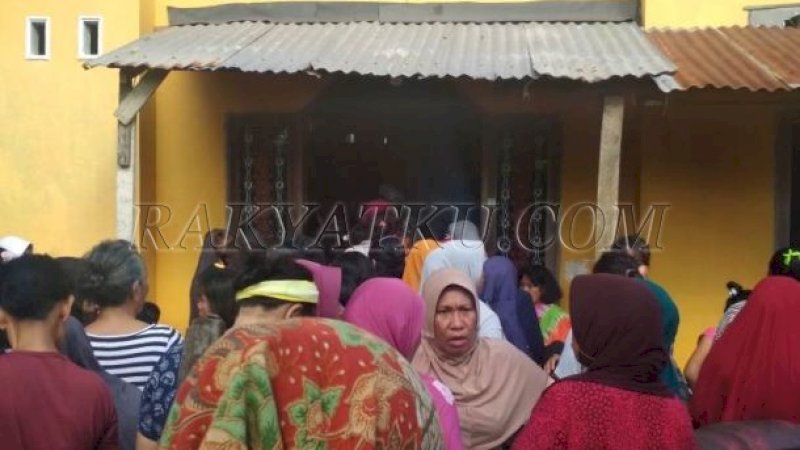 Suasana rumah Mariani Dg Taco, Selasa (26/3/2019).