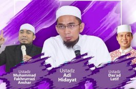 Yuk Hadiri Tabligh Akbar Ustaz Adi Hidayat di Masjid Al-Markaz