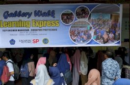 Mahasiswa FKIP Unismuh-Singapore Polytechnic Pamerkan Hasil Pengabdian Masyarakat