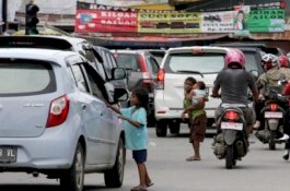 Pengemis dan Penjual Tisu di Makassar Dikoordinir 7 Orang