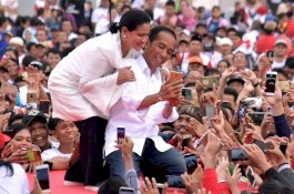 TKD Target 130 Ribu Orang di Makassar-Gowa, Jokowi Akhiri Kampanye di Pelelangan Ikan