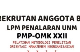 LPM Penalaran UNM Kembali Gelar PMP OMK XXII