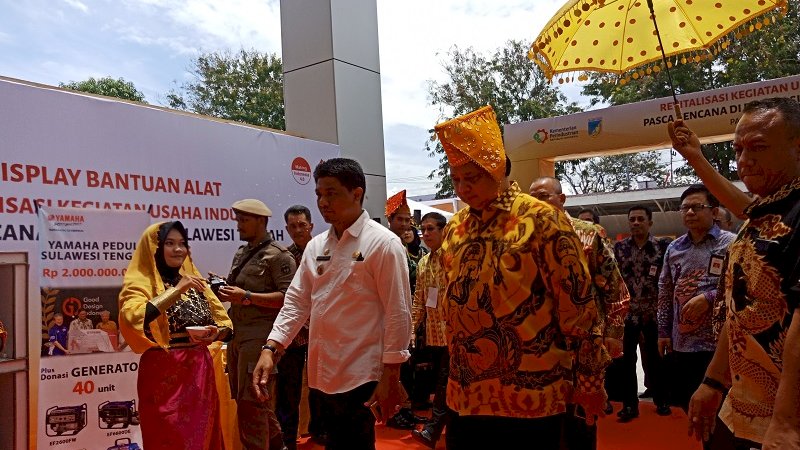 Pascabencana, Kemenperin Fasilitasi Pelaku Industri di Sulawesi Tengah