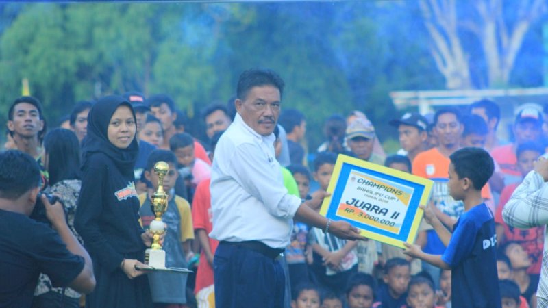 Lampenai FC Juarai Turnamen Bawalipu Cup I